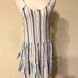 Body glove striped dress